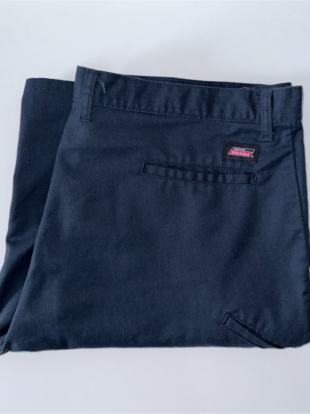Dickies Cargo Work Shorts Men 42 Navy Blue Utility Cotton Blend